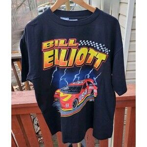 1995 McDonald’s NASCAR Bill Elliott Vintage 90’s  Racing  Thunderbird Shirt XL‎